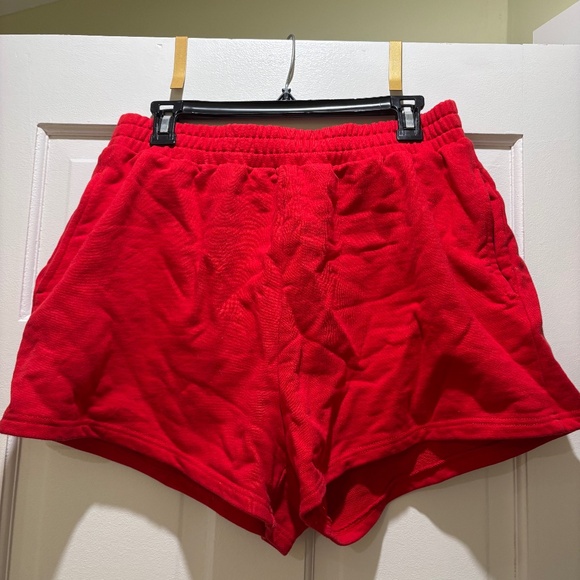 PARKE Back to School Collection Set - Apple Red Sweatshirt and Shorts - Picture 8 of 15